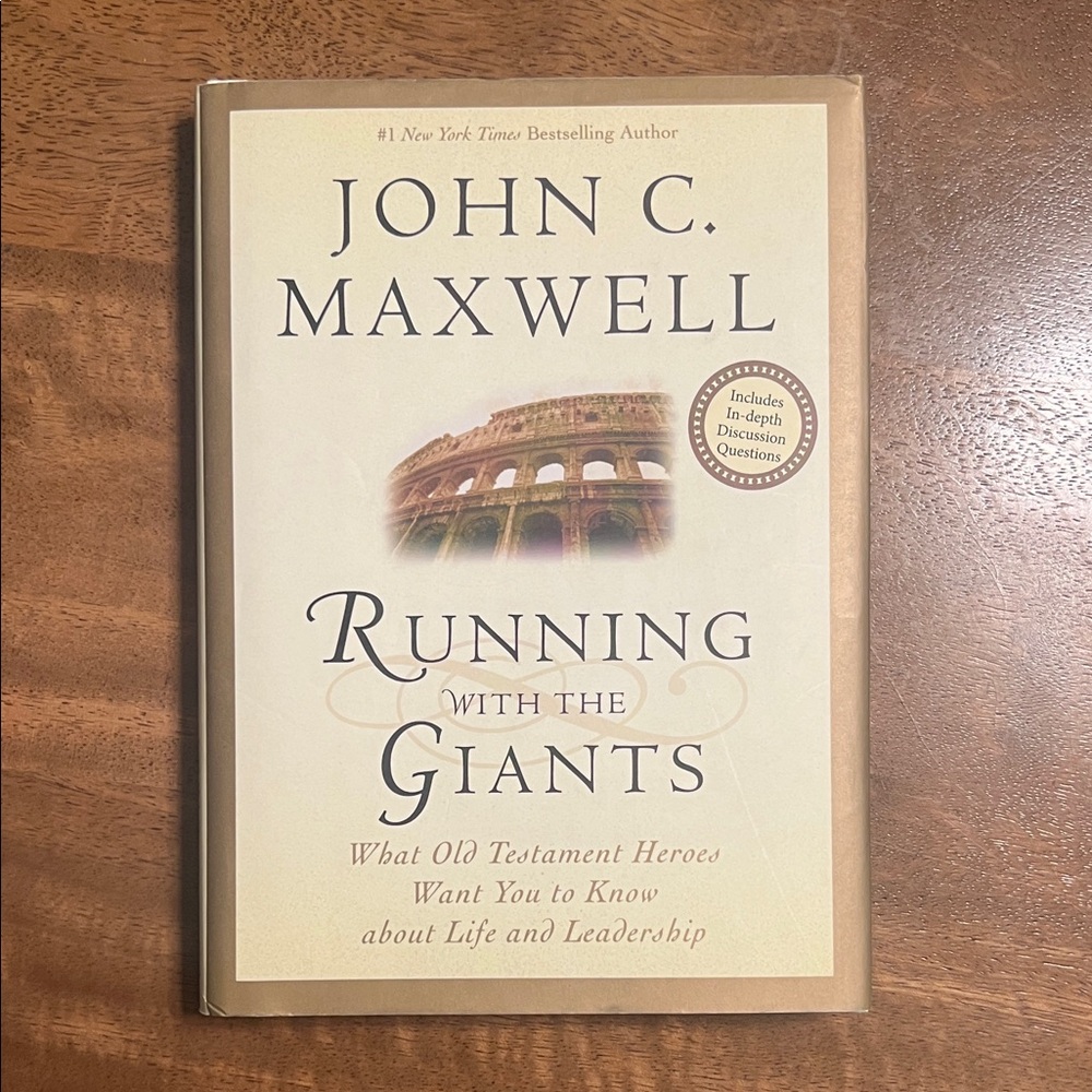 'Running with the Giants' Book - Brown Cover